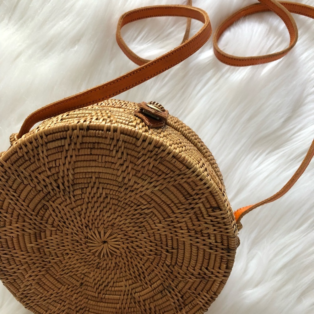 Round Rattan Bag - Bali Atta Bag